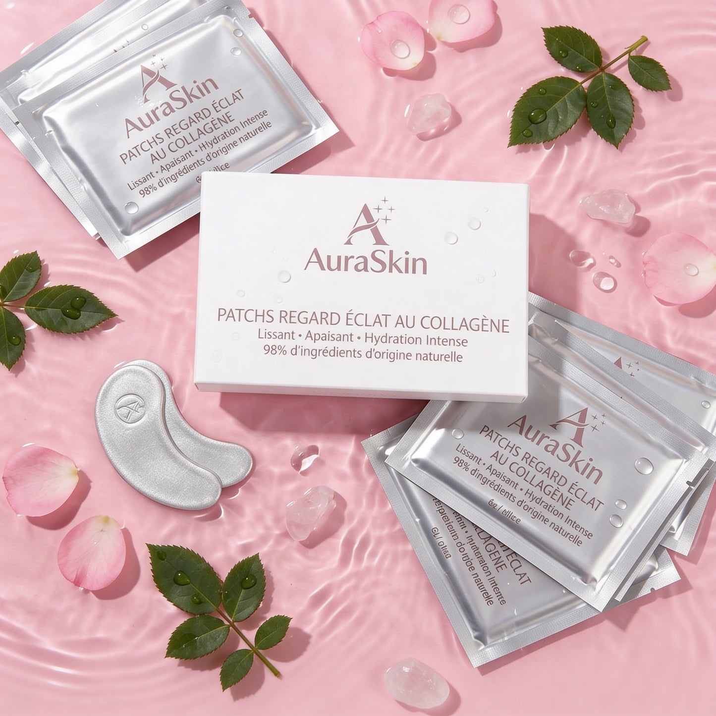 Patchs Hydrogel au Collagène — AuraSkin