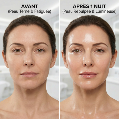 Masque de nuit au collagène - Aura skin